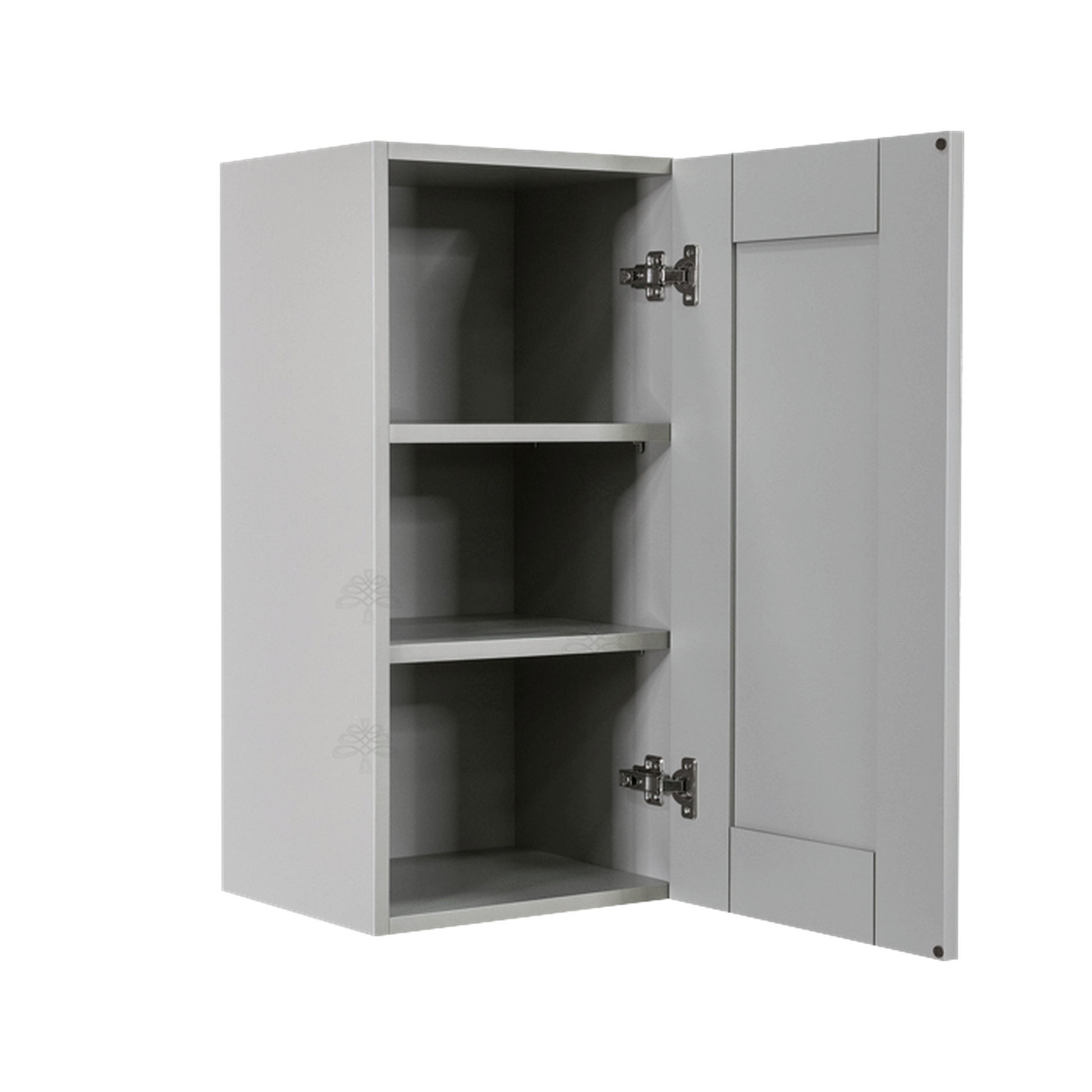 Selected Vendors AG-W0930 Anchester 9" x 30" Wall-Mounted Frameless Gray Wood Cabinet
