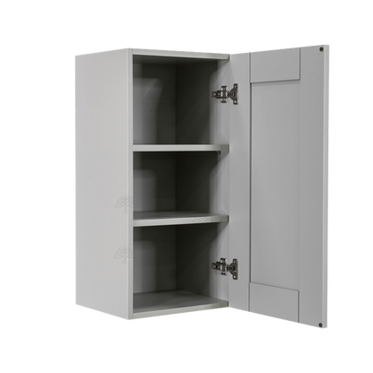 Selected Vendors AG-W0930 Anchester 9" x 30" Wall-Mounted Frameless Gray Wood Cabinet