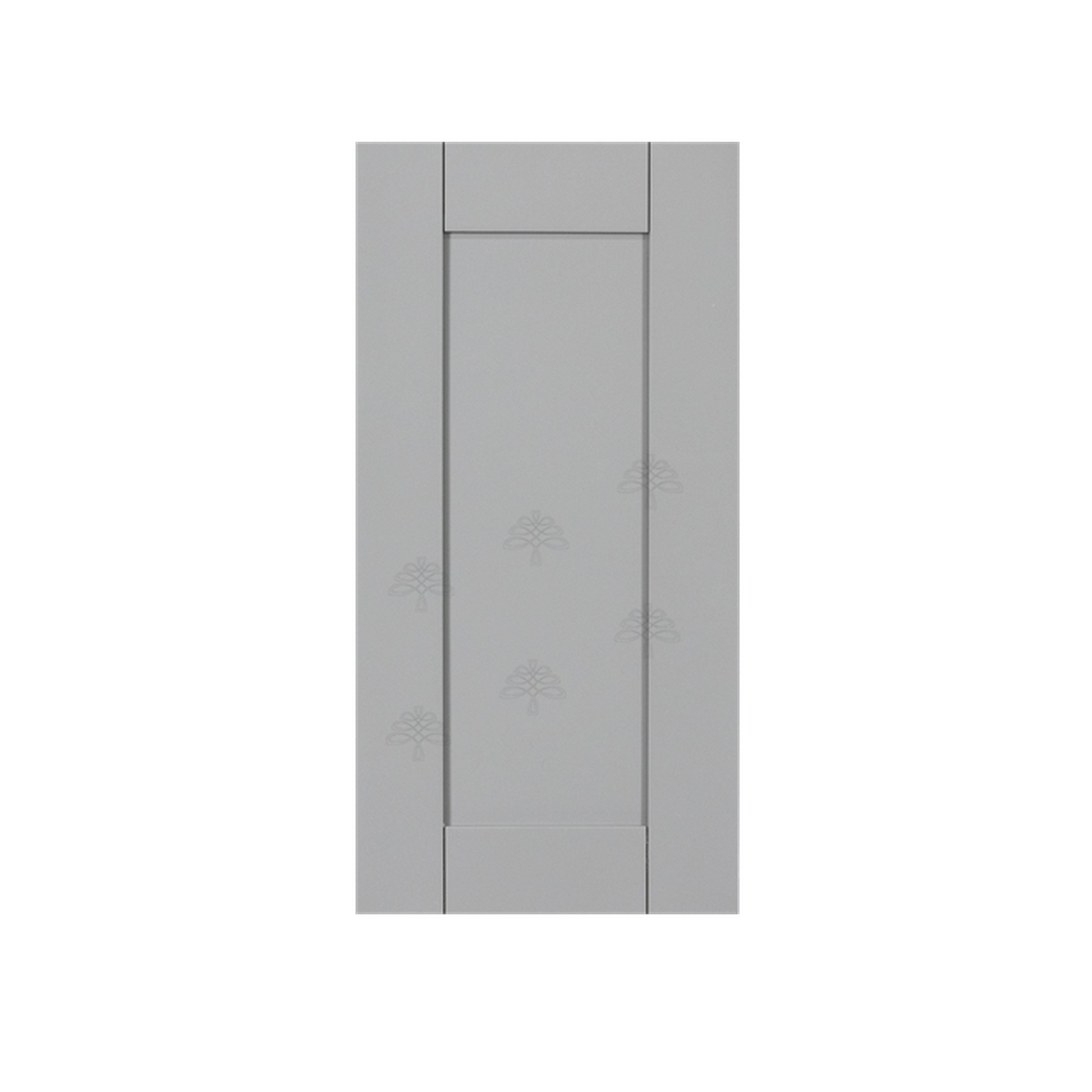 Selected Vendors AG-W0936 Anchester 9" x 36" Wall-Mounted Frameless Gray Wood Cabinet
