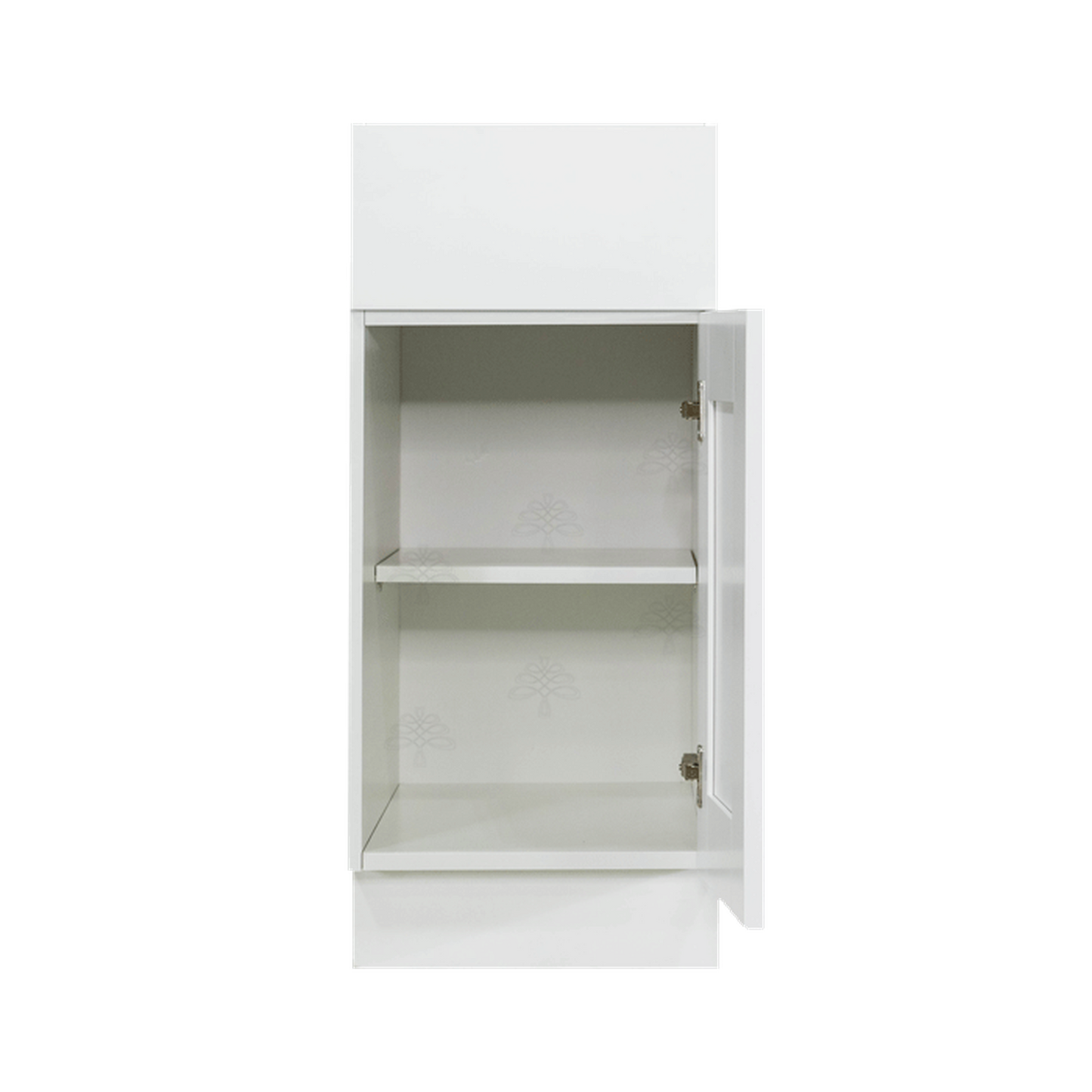 Selected Vendors AW-B15 Anchester 15" x 35" Freestanding White Wood Base Cabinet