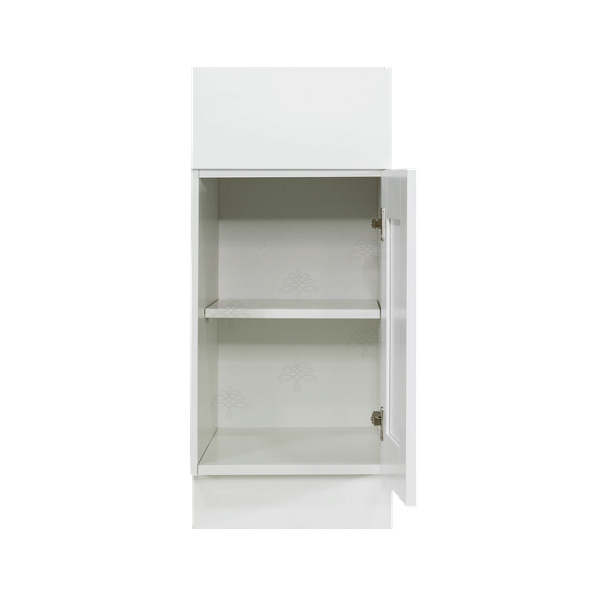 Selected Vendors AW-B15 Anchester 15" x 35" Freestanding White Wood Base Cabinet