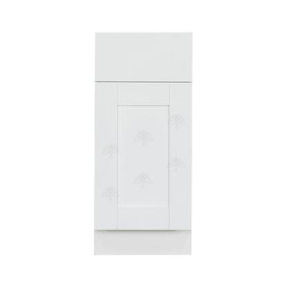 Selected Vendors AW-B15 Anchester 15" x 35" Freestanding White Wood Base Cabinet