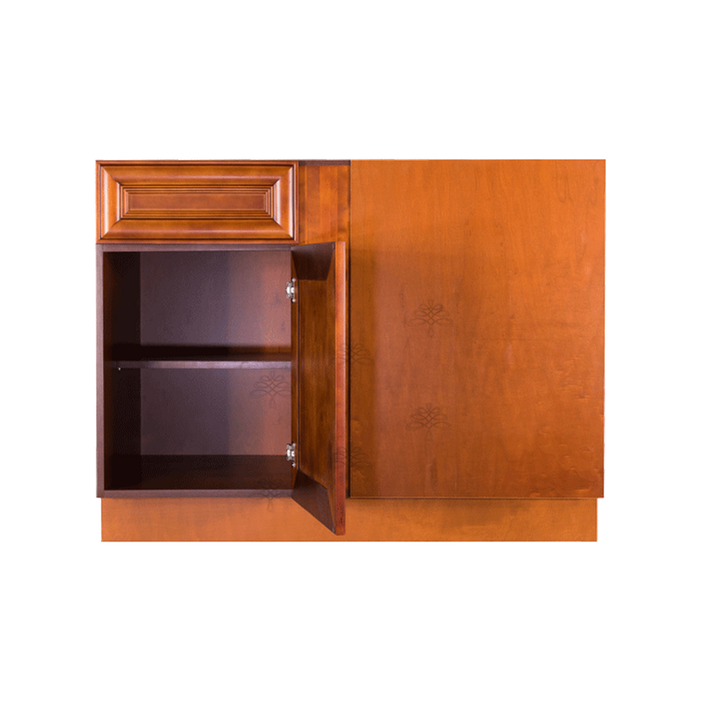 Selected Vendors C-BBC45 Cambridge 45" x 35" Freestanding Base Chestnut Wood Cabinet