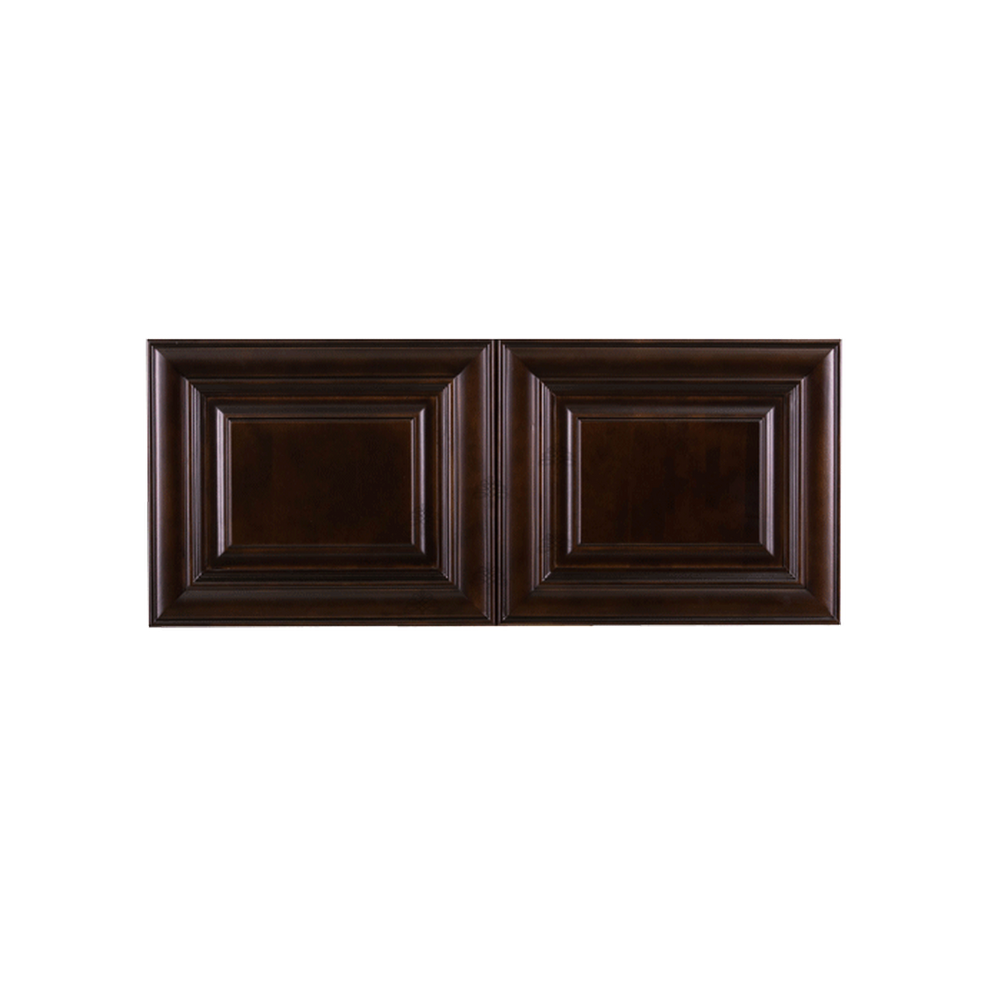 Selected Vendors E-W3612-24 Edinburgh 36" x 12" Wall-Mounted Espresso Wood Cabinet