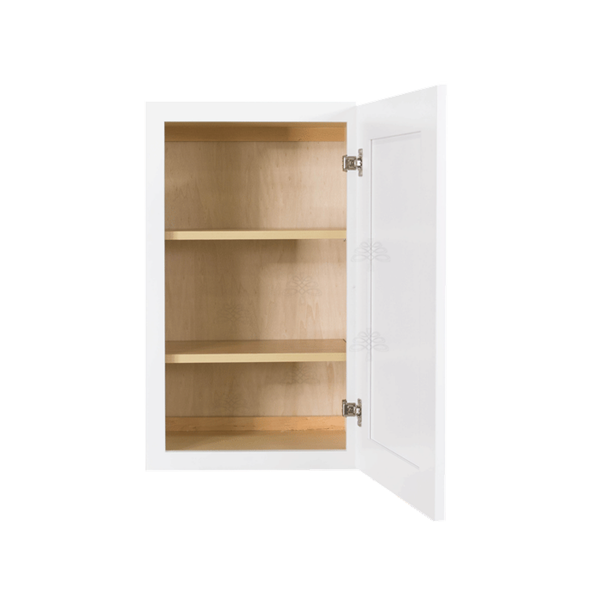 Selected Vendors LW-W2130 Lancaster 21" x 30" Wall-Mounted White Wood Wall Cabinet