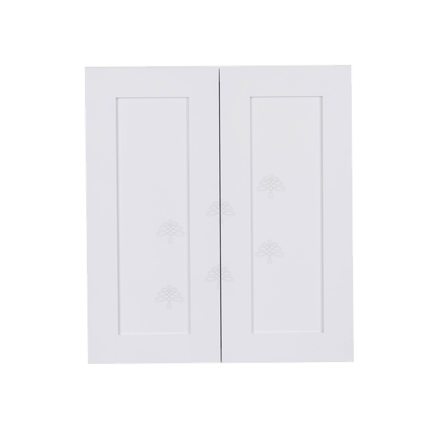 Selected Vendors LW-W3630 Lancaster 36" x 30" Wall-Mounted White Wood Wall Cabinet