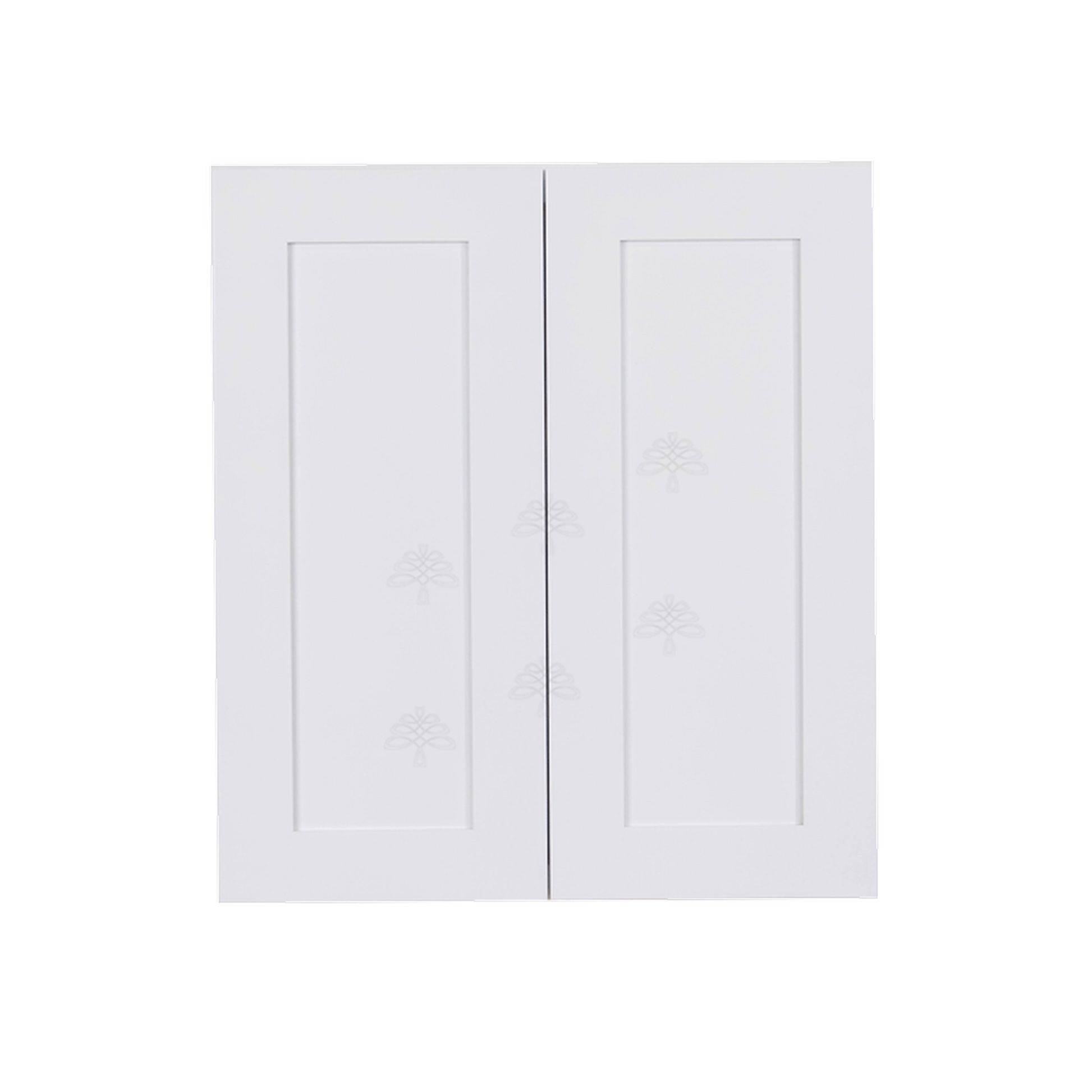 Selected Vendors LW-W3630 Lancaster 36" x 30" Wall-Mounted White Wood Wall Cabinet