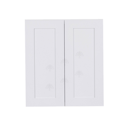 Selected Vendors LW-W3630 Lancaster 36" x 30" Wall-Mounted White Wood Wall Cabinet