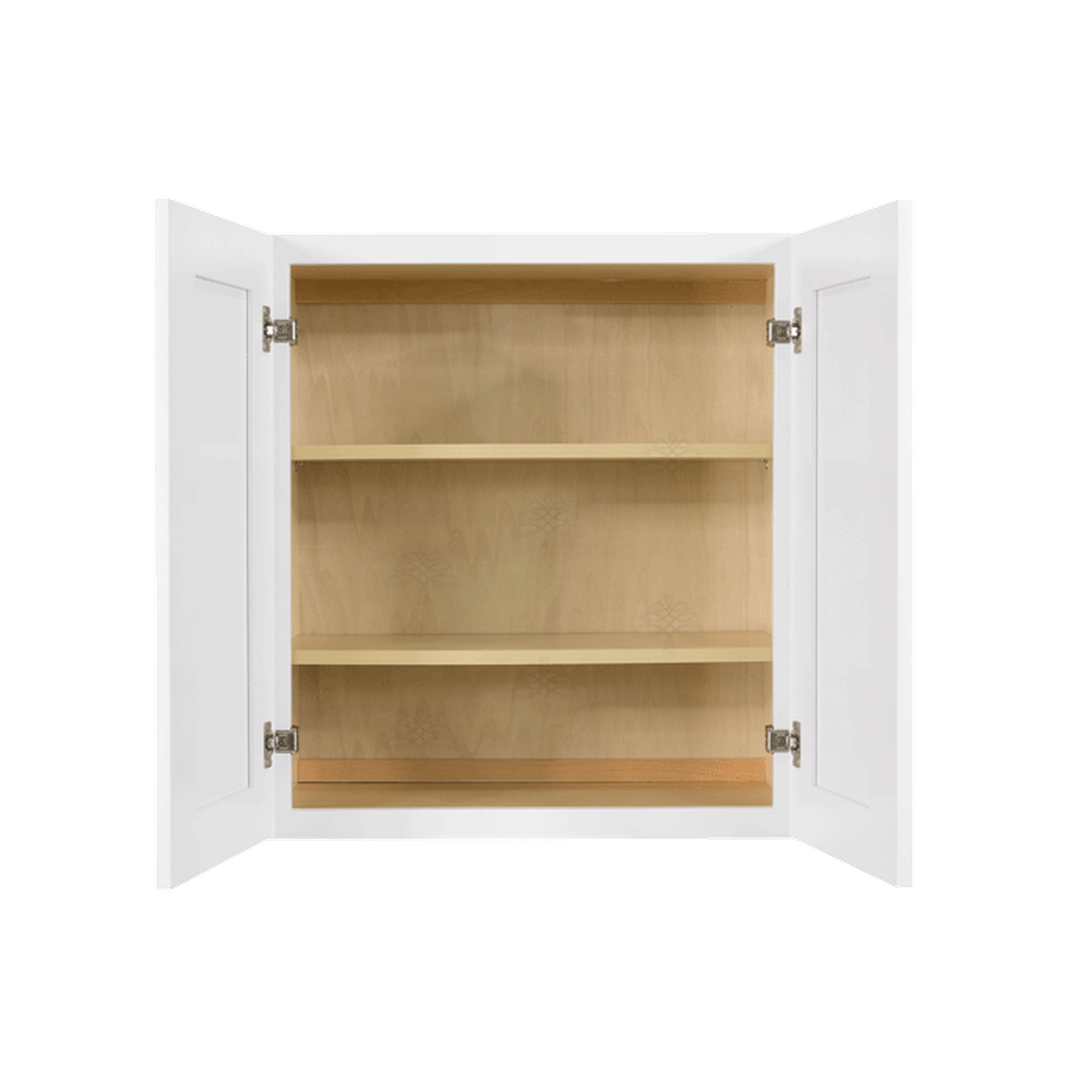 Selected Vendors LW-W3630 Lancaster 36" x 30" Wall-Mounted White Wood Wall Cabinet