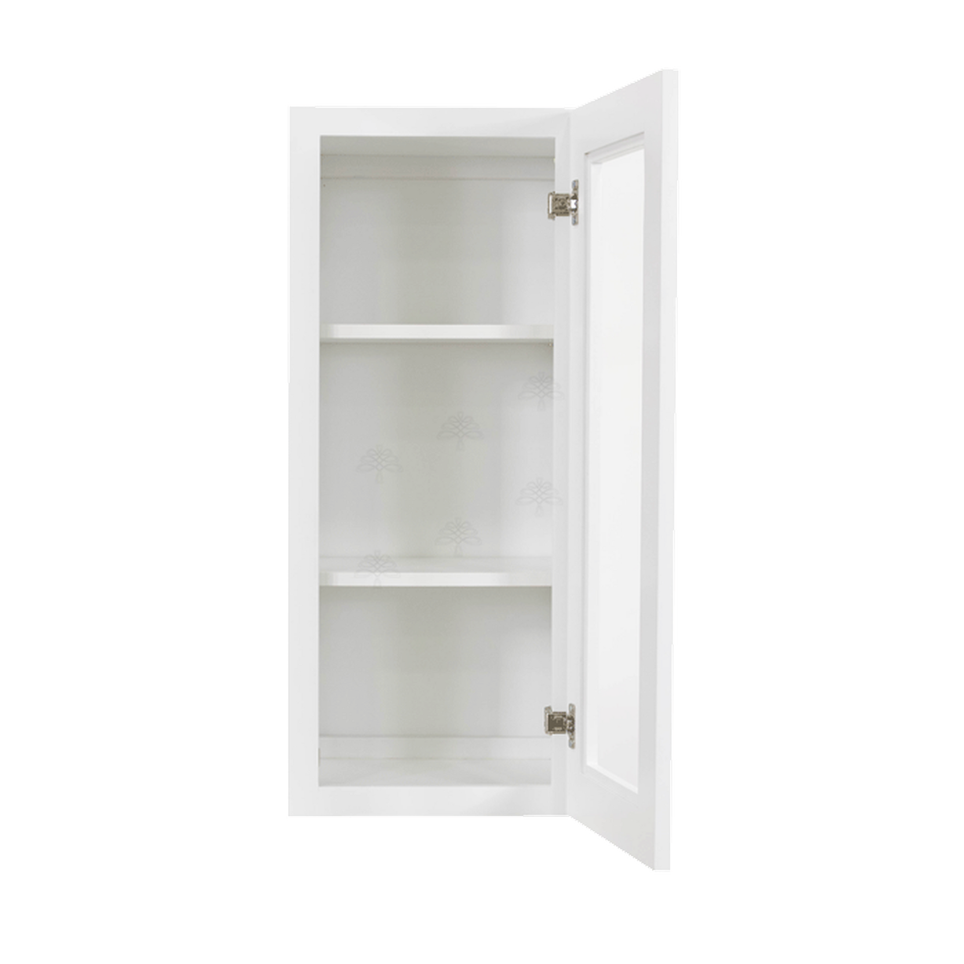 Selected Vendors LW-WMD1536 Lancaster 15" x 36" Wall-Mounted White Wood Wall Cabinet
