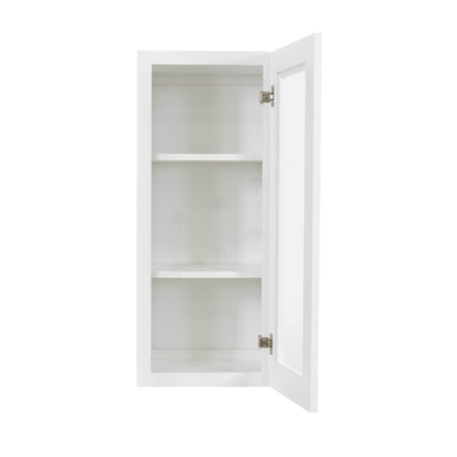 Selected Vendors LW-WMD1536 Lancaster 15" x 36" Wall-Mounted White Wood Wall Cabinet
