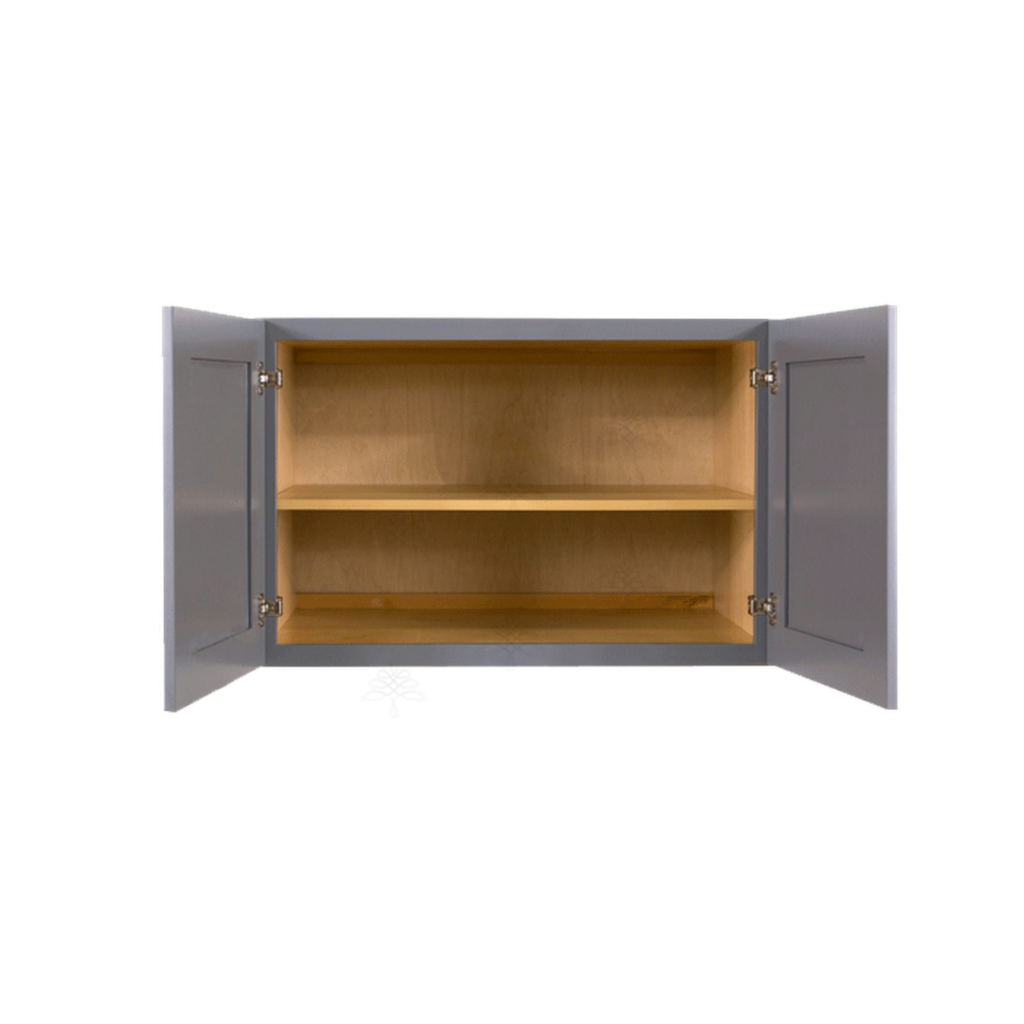 Selected Vendors Lancaster LG-W3021 30" x 21" Dark Gray Wood Wall Cabinet