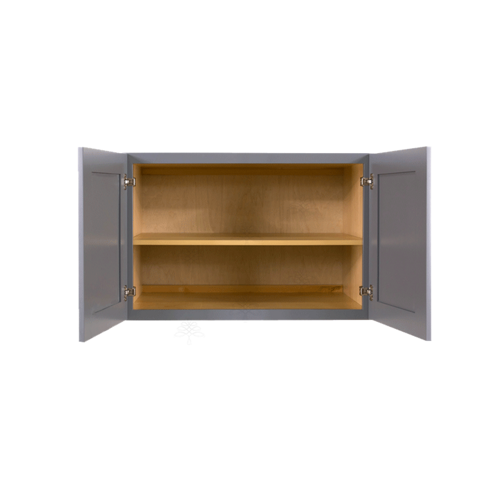 Selected Vendors Lancaster LG-W3021 30" x 21" Dark Gray Wood Wall Cabinet