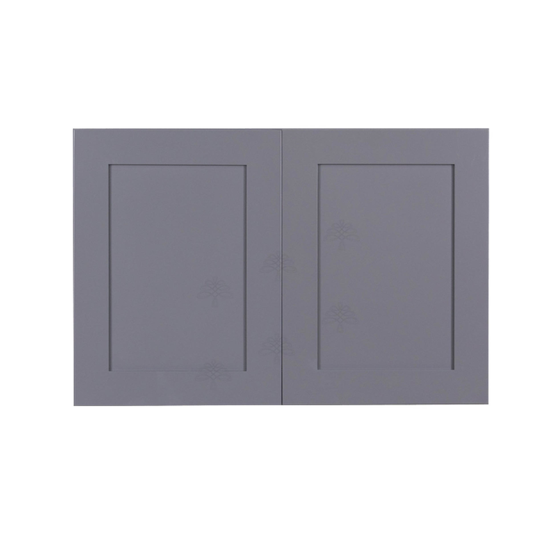 Selected Vendors Lancaster LG-W3021 30" x 21" Dark Gray Wood Wall Cabinet