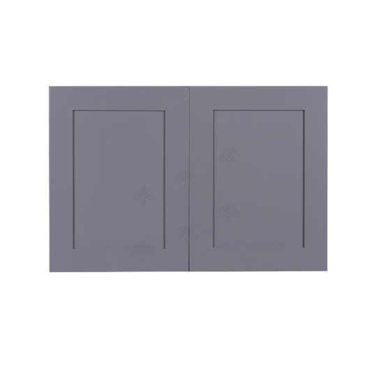 Selected Vendors Lancaster LG-W3021 30" x 21" Dark Gray Wood Wall Cabinet