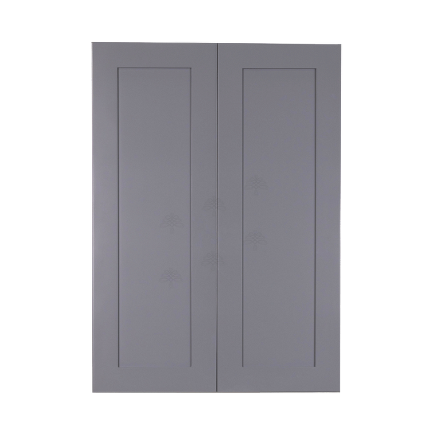 Selected Vendors Lancaster LG-W3342 33" x 42" Dark Gray Wood Wall Cabinet