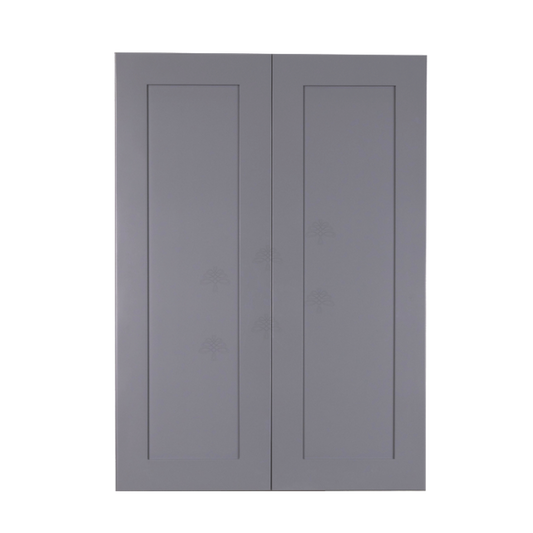 Selected Vendors Lancaster LG-W3342 33" x 42" Dark Gray Wood Wall Cabinet