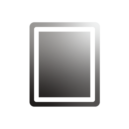 Seura Allegro 30" W x 36" H None Dimming Rounded Rectangle LED Lighted Mirror