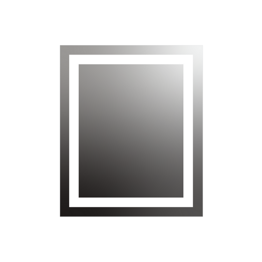 Seura Allegro 30" W x 36" H Touch Control Dimming and Defogger LED Lighted Mirror With Slim Housing