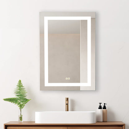 Seura Alto 30" x 36" Wall-Mounted LED Lighted Mirror