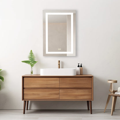 Seura Alto 30" x 36" Wall-Mounted LED Lighted Mirror