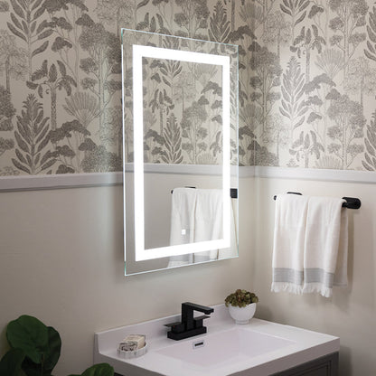 Seura Alto 30" x 42" Wall-Mounted LED Lighted Mirror