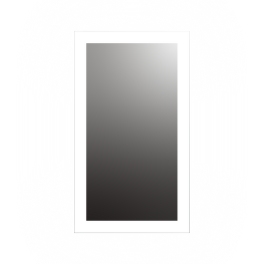 Seura Forte 24" W x 42" H None Dimming Rounded Rectangular LED Lighted Mirror