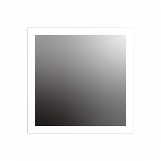 Seura Forte 36" W x 36" H Touch Control Dimming Rounded Rectangular LED Lighted Mirror