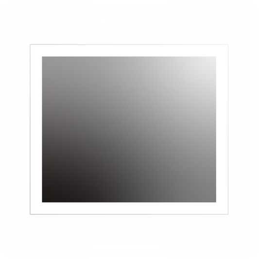 Seura Forte 42" W x 36" H None Dimming Rounded Rectangular LED Lighted Mirror