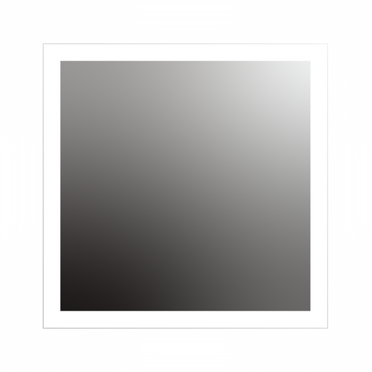 Seura Forte 42" W x 42" H None Dimming Rounded Rectangular LED Lighted Mirror