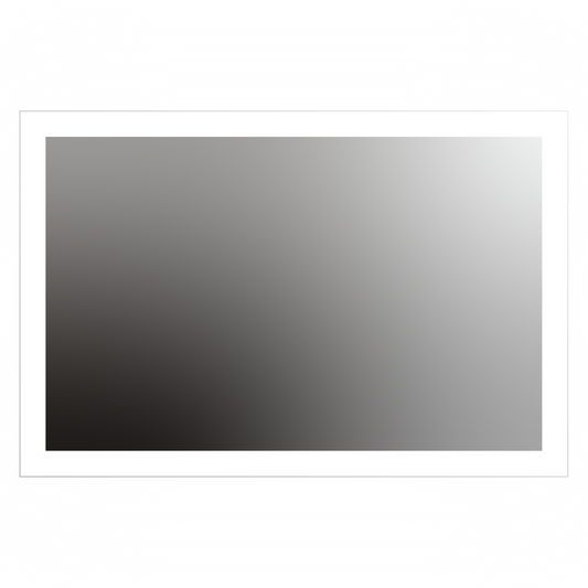 Seura Forte 54" W x 36" H None Dimming Rounded Rectangular LED Lighted Mirror