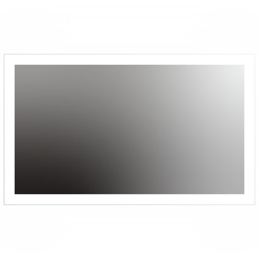 Seura Forte 60" W x 36" H Wall Switch Dimming Rounded Rectangular LED Lighted Mirror