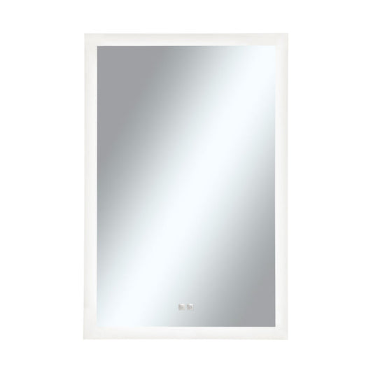 Seura Fresco 24" x 36" Wall-Mounted LED Lighted Mirror