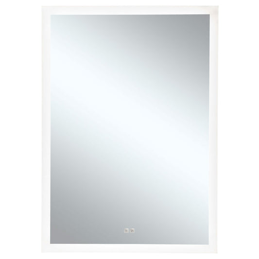 Seura Fresco 30" x 42" Wall-Mounted LED Lighted Mirror