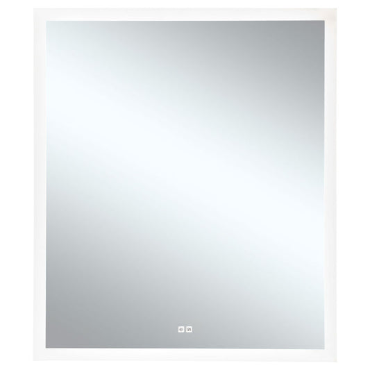 Seura Fresco 36" x 42" Wall-Mounted LED Lighted Mirror