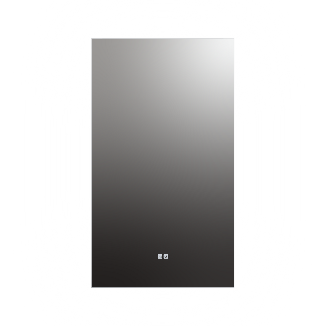 Seura Halo 24" W x 42" H Touch Control Dimming and Defogger LED Lighted Mirror
