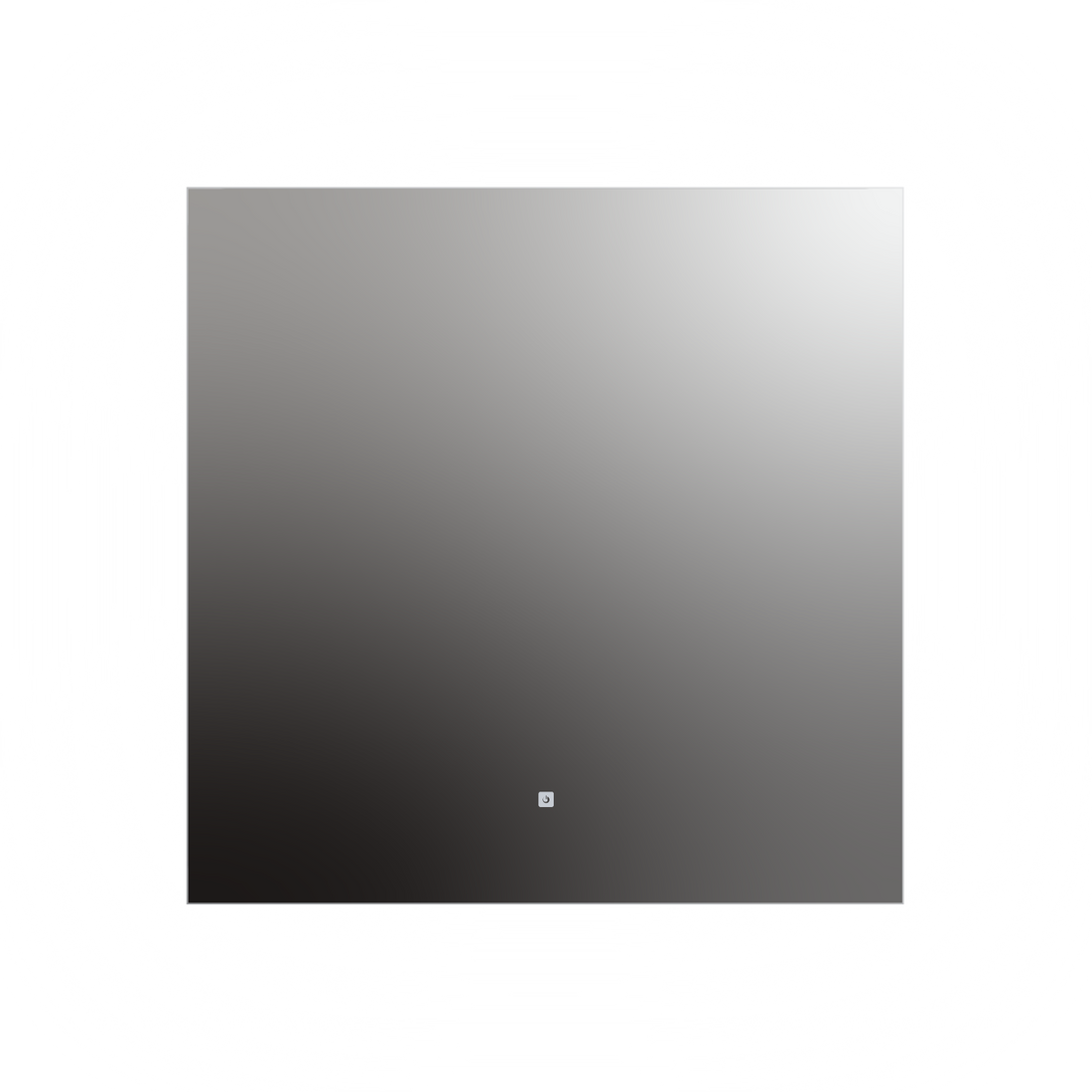 Seura Halo 36" W x 36" H Touch Control Dimming LED Lighted Mirror