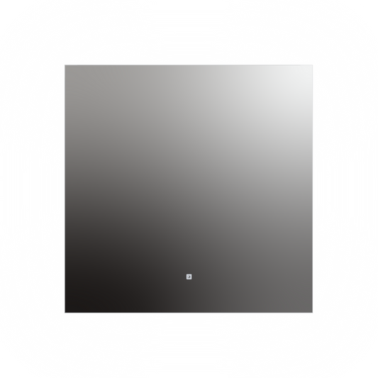 Seura Halo 36" W x 36" H Touch Control Dimming LED Lighted Mirror