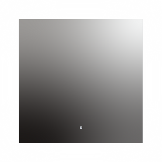 Seura Halo 42" W x 42" H Touch Control Dimming LED Lighted Mirror