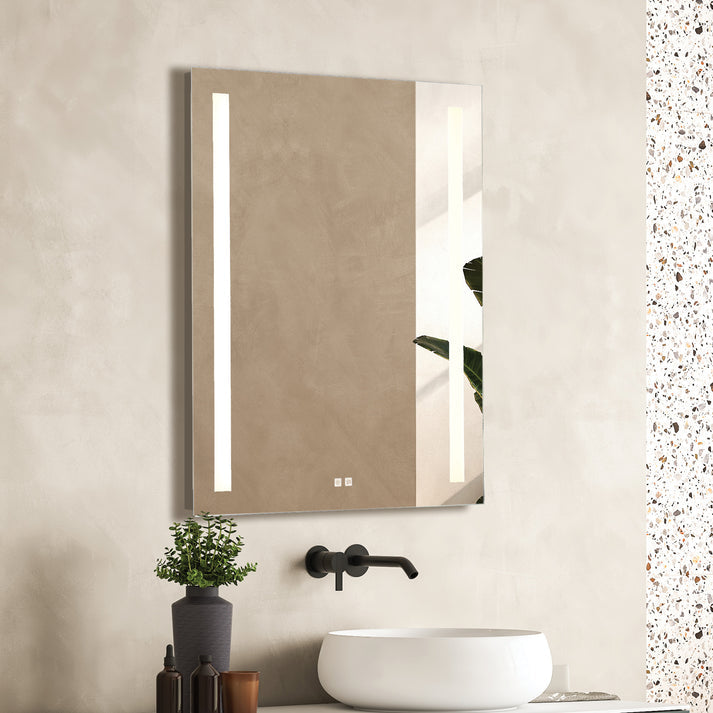 Seura Legato 30" x 42" Wall-Mounted LED Lighted Mirror