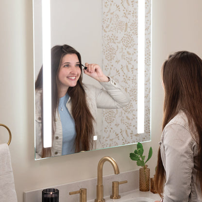 Seura Legato 30" x 42" Wall-Mounted LED Lighted Mirror