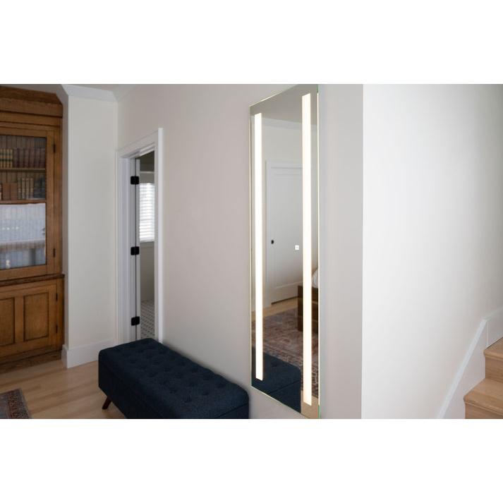Seura Lumin 18" x 60" Wall Mounted Full Length Lighted Mirror