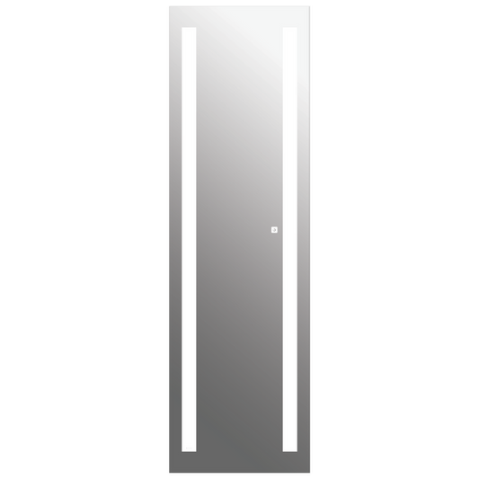 Seura Lumin 18" x 60" Wall Mounted Full Length Lighted Mirror