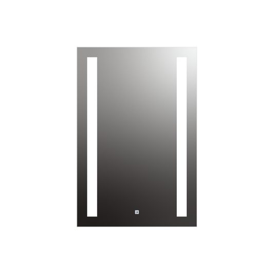 Seura Lumin 24" W x 36" H Touch Control Dimming LED Lighted Mirror