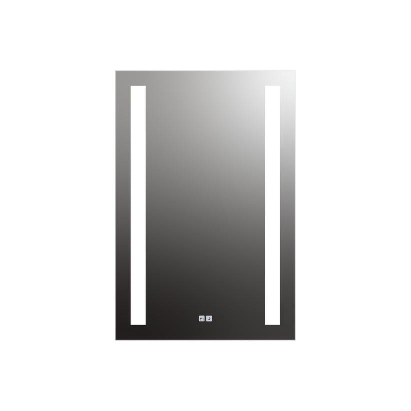 Seura Lumin 24" W x 36" H Touch Control Dimming and Defogger LED Lighted Mirror