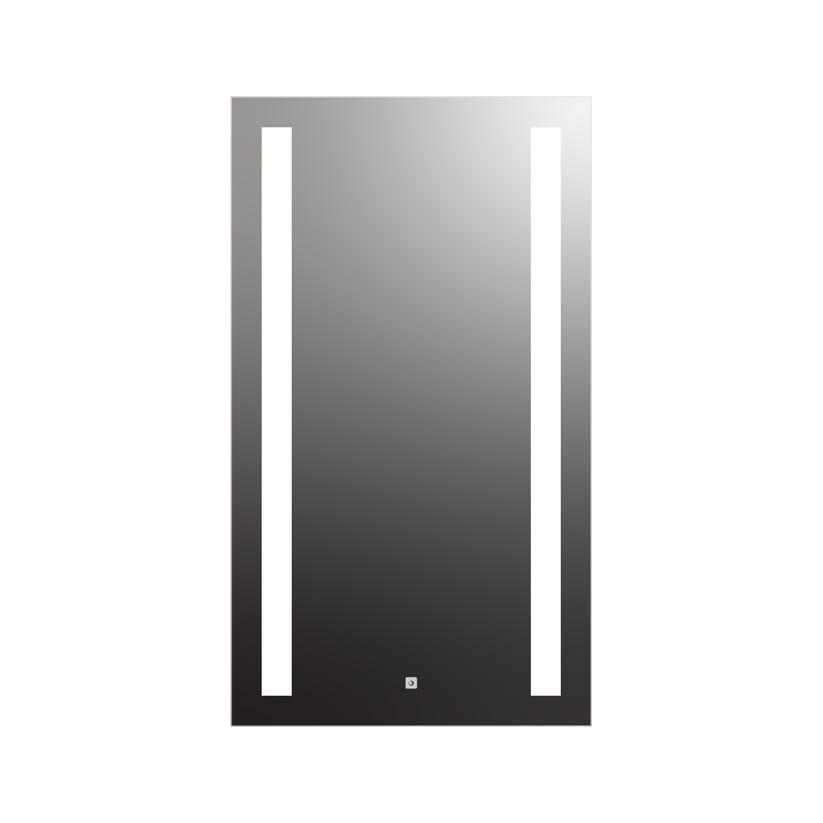 Seura Lumin 24" W x 42" H Touch Control Dimming LED Lighted Mirror