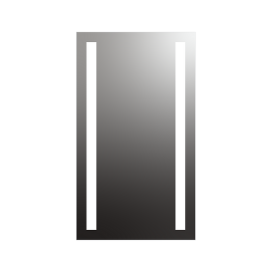 Seura Lumin 24" W x 42" H Wall Switch Dimming LED Lighted Mirror