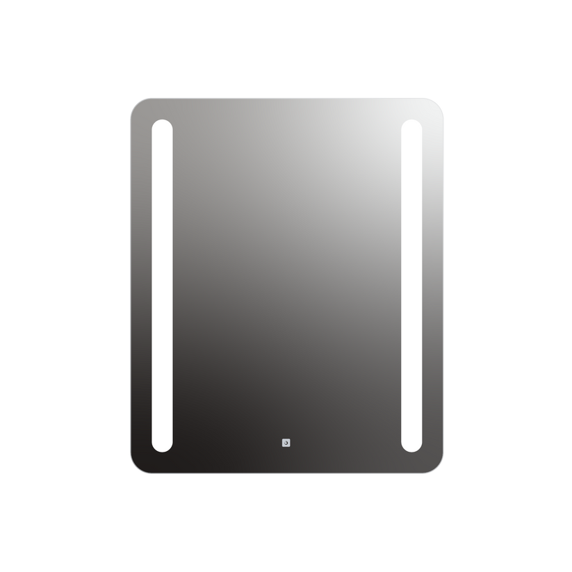 Seura Lumin 30" W x 36" H Touch Control Dimming Rounded Rectangle LED Lighted Mirror