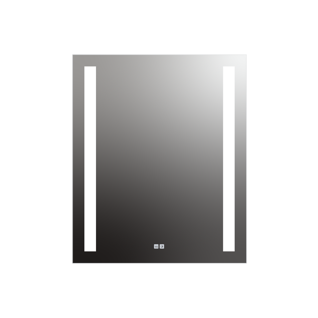 Seura Lumin 30" W x 36" H Touch Control Dimming and Defogger LED Lighted Mirror