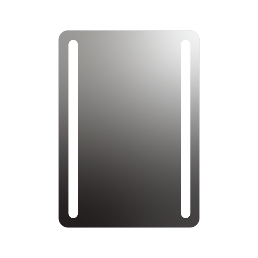 Seura Lumin 30" W x 42" H None Dimming Rounded Rectangle LED Lighted Mirror